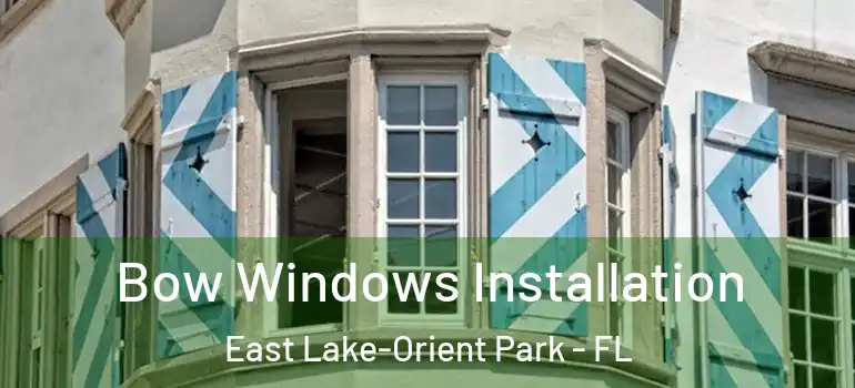 Bow Windows Installation East Lake-Orient Park - FL