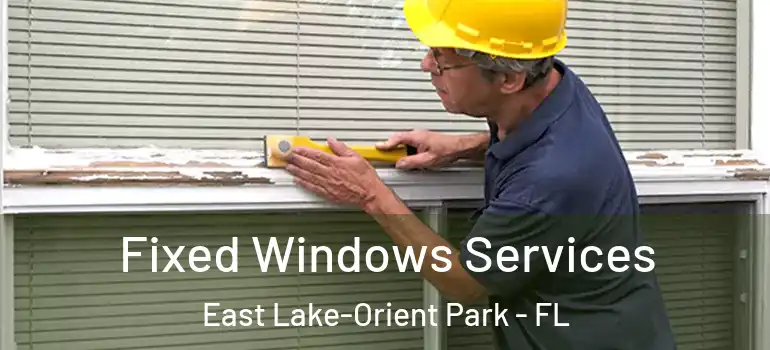 Fixed Windows Services East Lake-Orient Park - FL