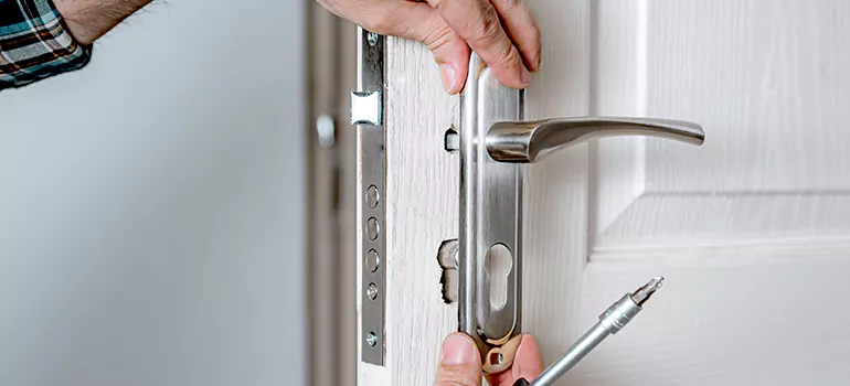 Front Door Knob Repair in East Lake-Orient Park, FL