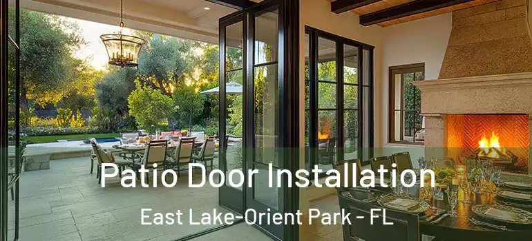 Patio Door Installation East Lake-Orient Park - FL