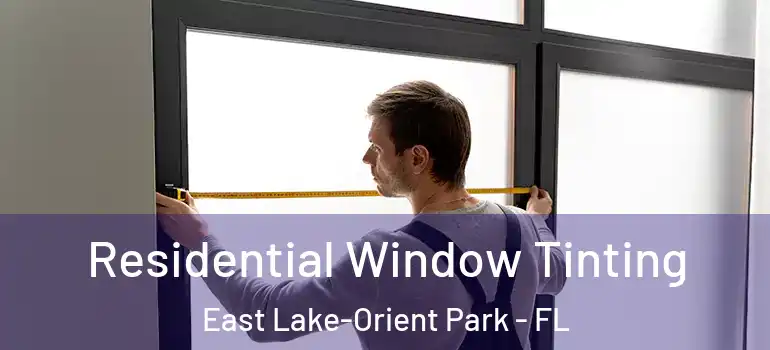 Residential Window Tinting East Lake-Orient Park - FL