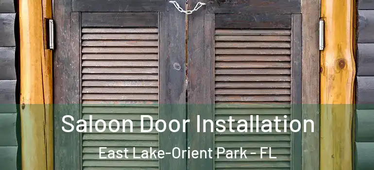 Saloon Door Installation East Lake-Orient Park - FL