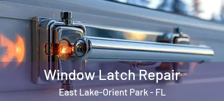 Window Latch Repair East Lake-Orient Park - FL